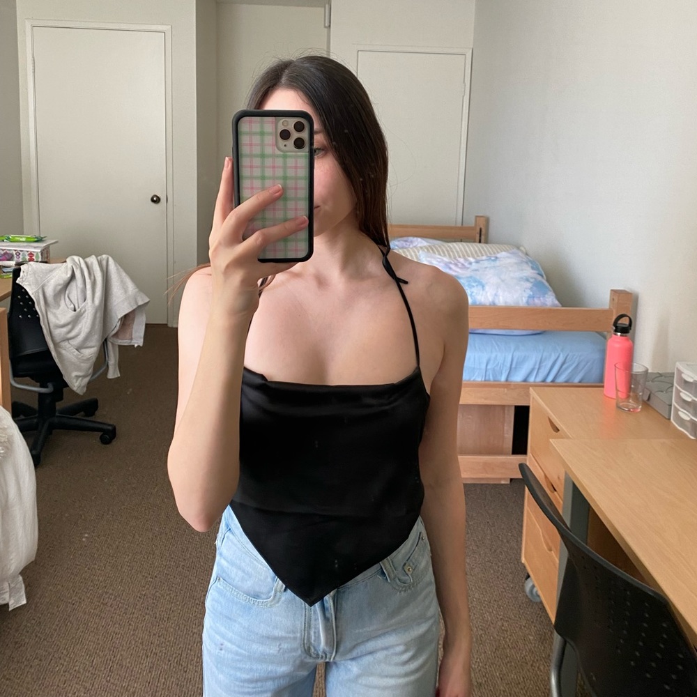 Beginning Boutique Scarf Top